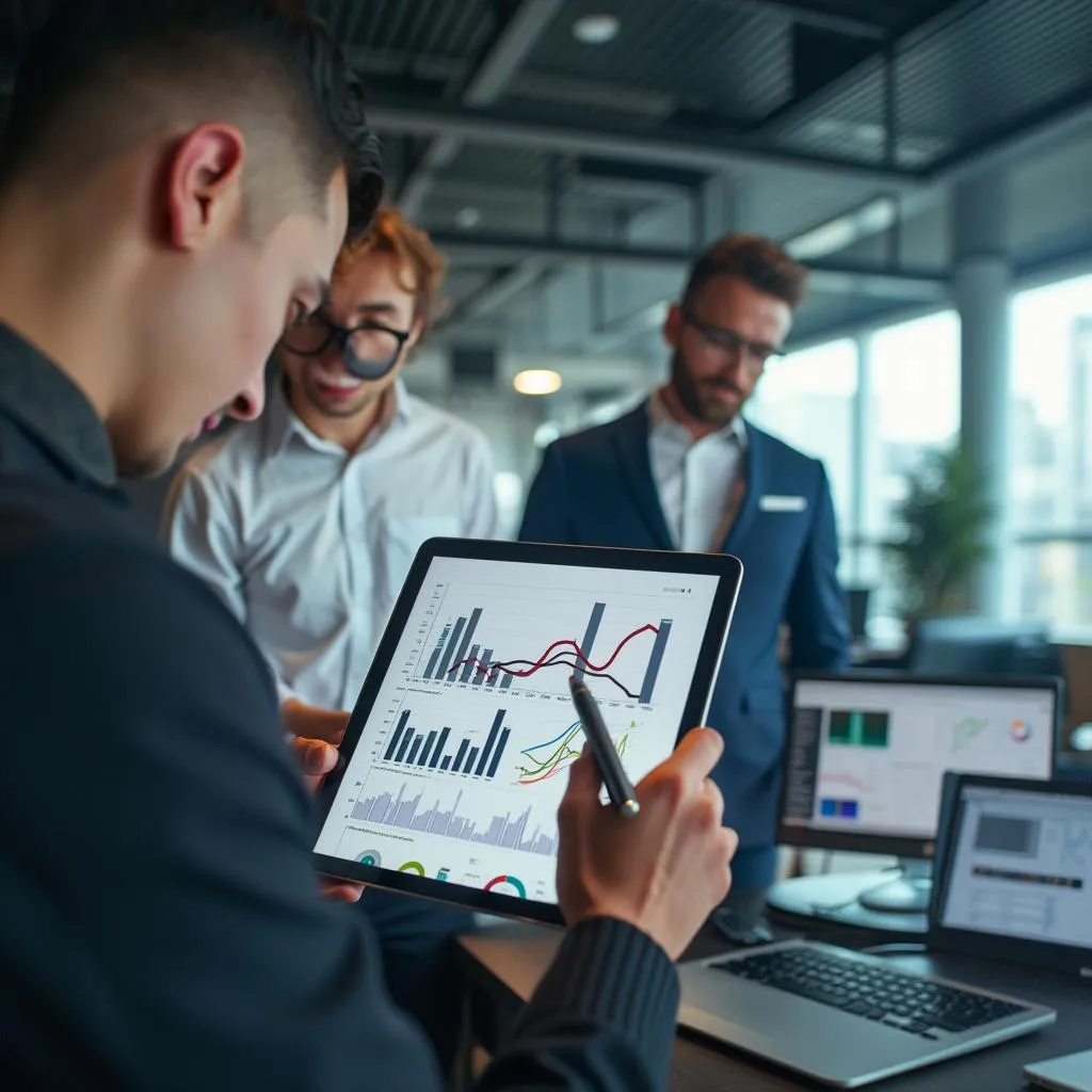 Análisis de datos en la oficina de ConsultArg.